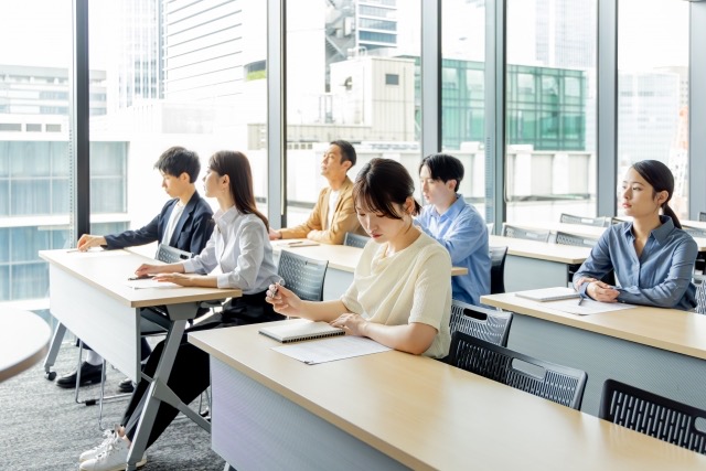 資格取得支援制度の様子